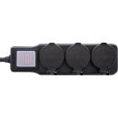 InLine® Outdoor-Steckdosenleiste, 3-fach...