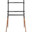 InLine® woodstand Studio TV-Standfuß, für Display 49"-70" (124-178cm), max. 40kg