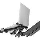 InLine® Notebook-Halterung bis 17" mit VESA 75/100 Montageplatte