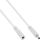 InLine® DC Verlängerungskabel, DC Stecker/Buchse 3,5x1,35mm, AWG 18, weiß 1m