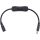 InLine® DC Kabel mit Schalter, DC ST/BU 5,5x2,1mm, AWG 18, schwarz, 0,20m