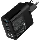 InLine® USB PD Netzteil, GaN Ladegerät, 3-Port,...