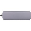 InLine® USB 3.2 Hub, USB-C zu 4x USB A 10Gb/s, Metallgehäuse, grau