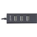 InLine® USB 2.0 4-Port Hub, USB-C Stecker auf 4x...