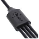 InLine® USB 4in1 Y-Ladekabel, 1x USB-A Stecker an 4x...