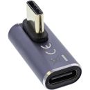 InLine® USB4 Adapter, USB-C Stecker/Buchse vertikal...