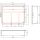 InLine® Kleinteilebox, 4 Fächer, Abmessungen: 180x140x40mm, orange