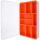 InLine® Kleinteilebox, 9 Fächer, Abmessungen: 290x185x45mm, orange