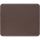 InLine® Maus-Pad Premium Kunstleder braun, 255x220x3mm