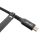 InLine® Klettkabelbinder mit Lasche 12x150mm, 10er, schwarz