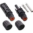 InLine® Solar Photovoltaik Steckverbinder Set,...