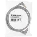 InLine® Patchkabel 2-seitig unten gewinkelt, S/FTP,...