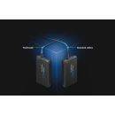 Cat.6a Patchkabel, RJ45, S/FTP, schwarz, 1.00m, Installer Pack 50pcs