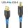USB 2.0 USB-A auf USB-B Kabel, schwarz, 1.50m, Single Cable