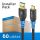 USB 3.2 Gen1 USB-C / USB-A Kabel, schwarz, 0.50m, Installer Pack 60pcs