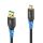 USB 3.2 Gen1 USB-C / USB-A Kabel, schwarz, 0.50m, Single Cable