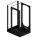 19" ausziehbares und drehbares Rack-System mit 190kg Kapazität - 20RU