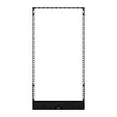 19" ausziehbares und drehbares Rack-System mit 250kg Kapazität - 20RU