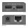 USB 2.0 CAT Extender mit voller Bandbreite