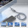 USB 3.0-Kabel - A/A-Verlängerung - Aluminium - spacegrau/schwarz - 3.00m