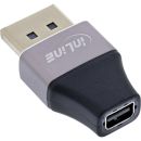 InLine® DisplayPort 1.4 Adapter, DP Stecker / Mini DP...