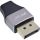 InLine® DisplayPort 1.4 Adapter, DP Stecker / Mini DP Buchse, 8K UHD