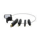 Zugehörige Adapter (jeweils Stecker auf...
