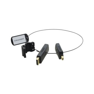 Zugehörige Adapter (jeweils Stecker auf HDMI-Buchse): USB Type-C; DisplayPort; Mini-DisplayPort