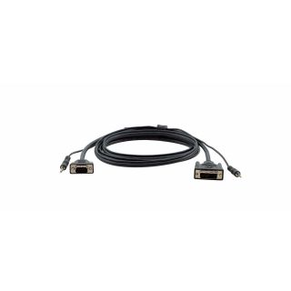 DVI-I / HD15 mit 3.5 mm / 2x Cinch  - Stecker/Stecker  - 3 m