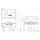 US Wall-Plate Transmitter, White Decora® Size Panel