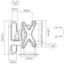 Jetrics VM-UWM10 Monitor Wandhalterung
