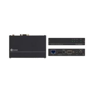HDMI-Empfänger für 4K 60 UHD, RS-232 und IR über HDBaseT Twisted Pair (gr. Reichweite)