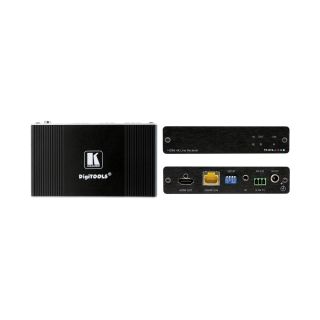 4K HDR HDMI PoC Empfänger mit RS-232 & IR und DGKat 2.0 über große Reichweiten