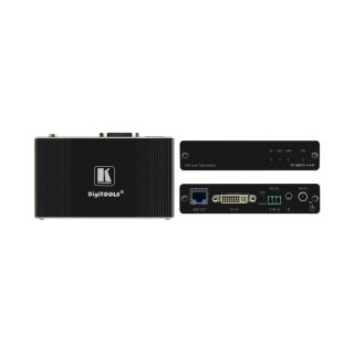 4K60 4:2:0 DVI HDCP 2.2 Übertrager mit RS-232 und IR über Long-Reach HDBaseT