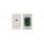 UK-size Wall-Plate Receiver, with White 1-gang Design Frame