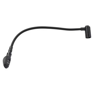 Gooseneck LED Lampe XLR 3pol,12V,sw 90°