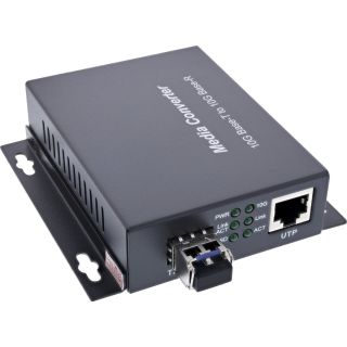 InLine® Netzwerk Media Konverter 10Gb/s TP zu SFP+ LWL (für LC Duplex), SM, 10km