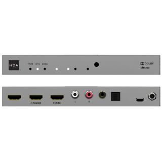 4K HDMI Downscaler mit Dolby Audio® und DTS-HD® Stereo Audio Downmixing