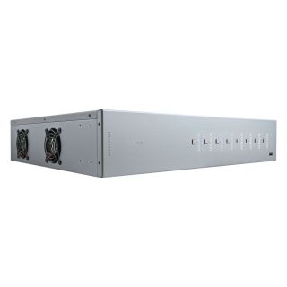 MHUB S (8+8x8) 100A stapelbare Videomatrix