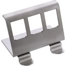 InLine® Keystone SNAP-In Metall-Modulhalter, 3-fach...