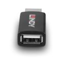 USB 2.0 Typ A an A Datenblocker mit Battery Charging 1.2