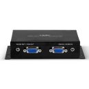 300m Cat.6 4 Port VGA Splitter Extender, Transmitter