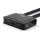 2 Port HDMI 4K60, USB Typ C, USB 2.0 & Audio Cable KVM Switch