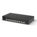 8 Port DisplayPort 1.2 USB 2.0 KVM Switch