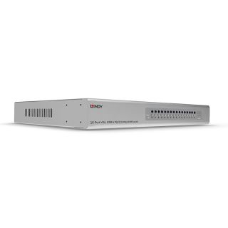 16 Port VGA & USB KVM Switch Combo