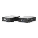 300m Fibre Optic HDMI 4K60, USB, IR & RS232 KVM Extender