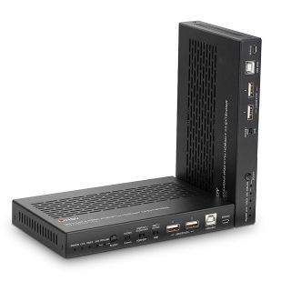 100m Cat.6A KVM Extender HDBaseT 3.0, HDMI 4K60, Audio, IR & RS-232