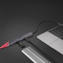 USB 3.2 Gen 2 Typ C Hub & Gigabit Ethernet Konverter