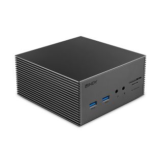 DST-Pro 101, USB C Laptop Dockingstation mit 4K-Unterstützung und 100W Netzteil