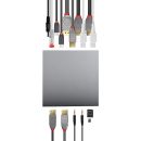 DST-Pro 101, USB C Laptop Dockingstation mit 4K-Unterstützung und 100W Netzteil